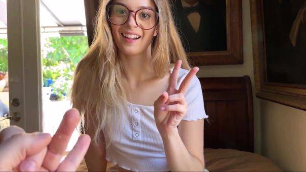 Playing a Forbidden Game with My Step-Sis Molly - anysex.com on poweredporn.com