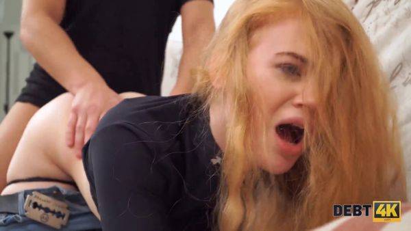 Eveline Dellai dominates her debtors with rough sex and debt collection - sexu.com - Czech Republic on poweredporn.com