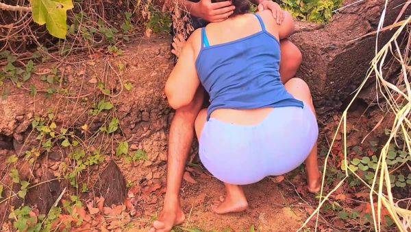 The Lovers Met At The Edge Of The Forest - desi-porntube.com on poweredporn.com