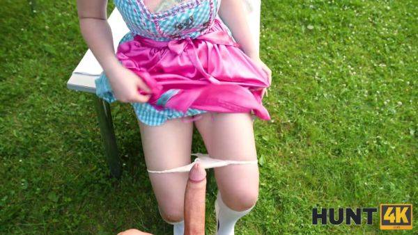 Blonde Euro babe in HD gets picked up and cuckolded by multiple men in outdoor HD video - sexu.com - Czech Republic on poweredporn.com