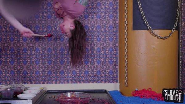 Humiliated BDSM sub suspended for bj - hotmovs.com on poweredporn.com