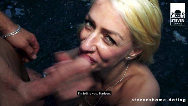 Steven Shame - Hot outdoor fuck date with tattooed cum - Cumshots - xhand.com on poweredporn.com