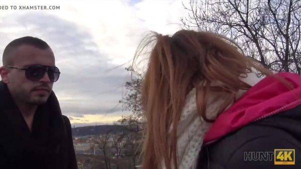 Nikki Favor's GF rides a man's hard cock while he watches in HD - sexu.com on poweredporn.com