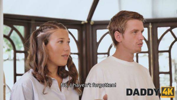 Czech teen Alexa Libertin gets naughty with her daddy in hot homemade sex tape - sexu.com - Czech Republic on poweredporn.com