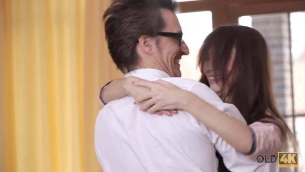 Lana Ray gets naughty with her man in HD porn - Old homeowner's desires fulfilled! - sexu.com - Russia on poweredporn.com