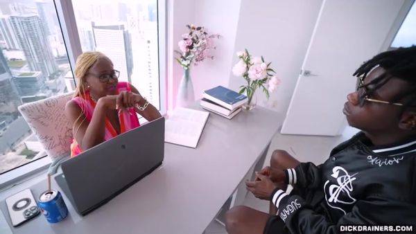 King Treyy - Busty Gilf Teacher Personally Tutors Hu - videomanysex.com on poweredporn.com