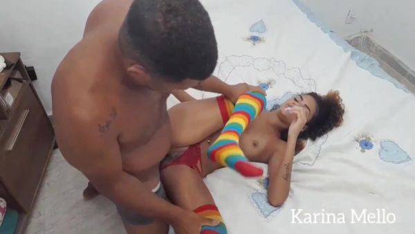 Naughty Young Girl In Colorful Socks Showed Off To The Photographer At The Shoot Like A Real Little Slut In The Photo Section - hclips.com on poweredporn.com