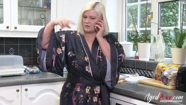 Busty blonde Lacey Starr enjoys with long black cock - sunporno.com on poweredporn.com