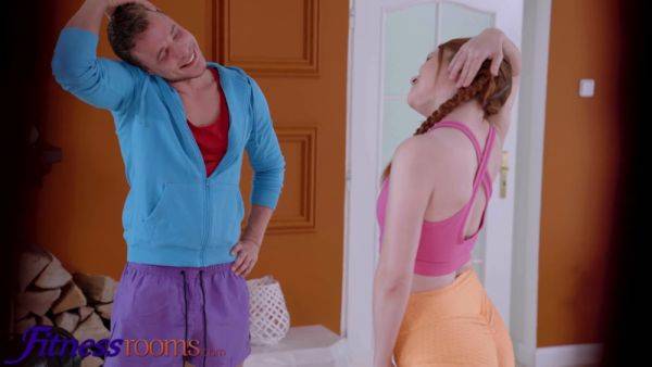 Kaira Love & her gym trainer indulge in a wild MMF cuckold fantasy - sexu.com on poweredporn.com