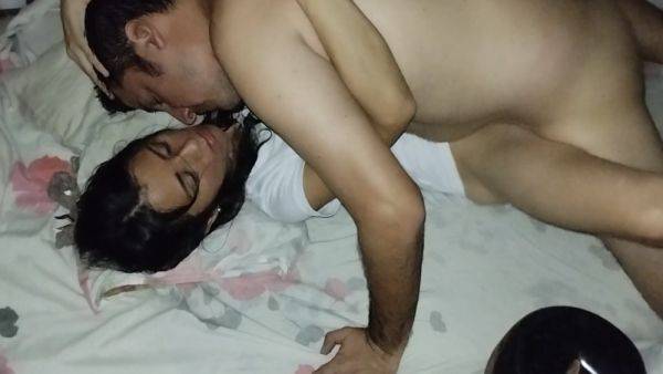 The Service Employee Enjoys Her Bosss Good Cock Fucks Her And Fills Her Pussy With Milk - hclips.com on poweredporn.com