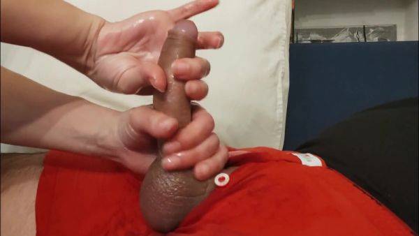 Long Relaxing Massage Hand Job With Nail Job End - hclips.com - Greece on poweredporn.com