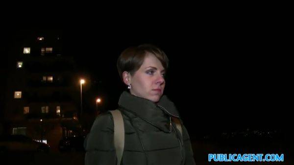 Petite Vixen With Big Beautiful Eyes Sucks Swollen T - videomanysex.com on poweredporn.com