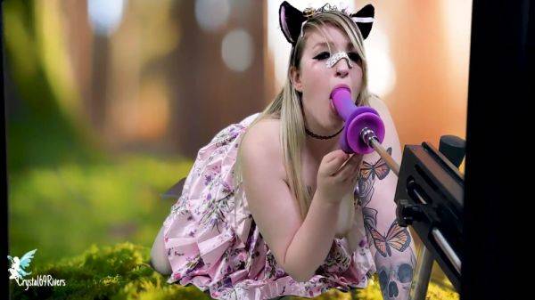 Tiny Neko Girl Fucks Huge Machine 16 Min - upornia.com on poweredporn.com