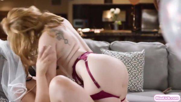 Petite redhead lesbian fingering big tits bachelorette bff - hotmovs.com on poweredporn.com