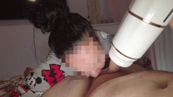 Chubby Amateur Wife Catches Her Husband Masturbating Ends Up Fucking And Cum In Mouth - hclips.com on poweredporn.com