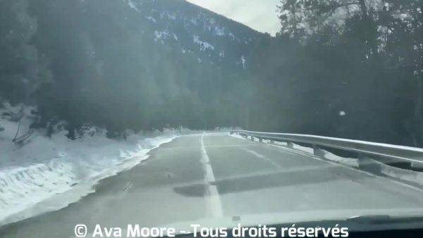 Roadside Dildo Sesh: Orgasm in the Car - anysex.com on poweredporn.com