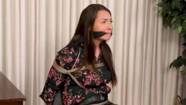 Leggy Milf Bondage Chairtied - hotmovs.com on poweredporn.com