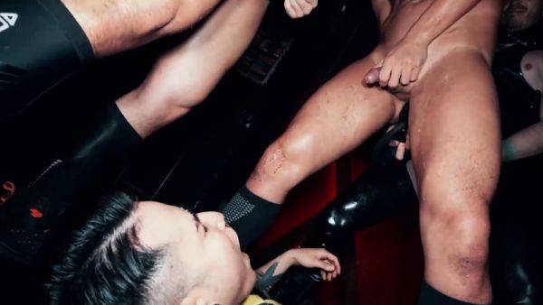 YOSHIKAWASAKIXXX - Asian Yoshi Kawasaki Pissed On Foursome - drtuber.com on poweredporn.com