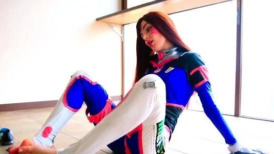 MyKinkyDope - D Va Handjob - drtuber.com on poweredporn.com