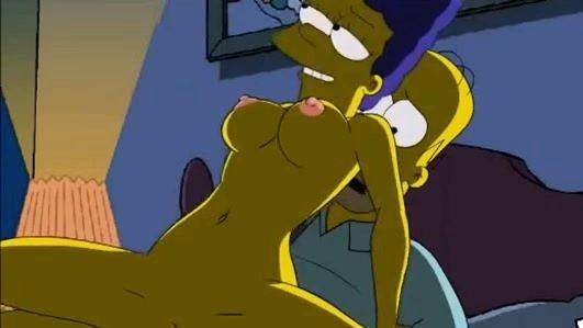 Homer and Marge fucking in the Night - FamousToonsFacial - drtuber.com on poweredporn.com