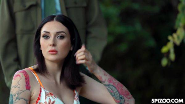 Charlotte Sins - Hooks Up In New Town - videomanysex.com on poweredporn.com