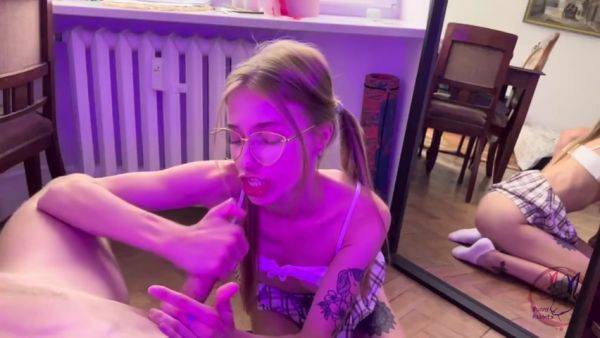 Bunny Rabbits - I Asked A Friend To Practice Giving A Bl - hclips.com on poweredporn.com