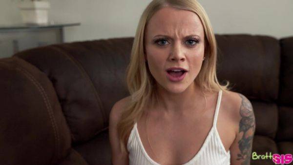 Paris White Giving My Step Sister The Finger - petite skinny blonde stepsister Paris white - xhand.com on poweredporn.com