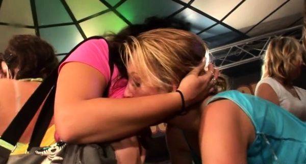 Blond bastard waiter oozing puss and engulfing pussy juices - drtuber.com on poweredporn.com