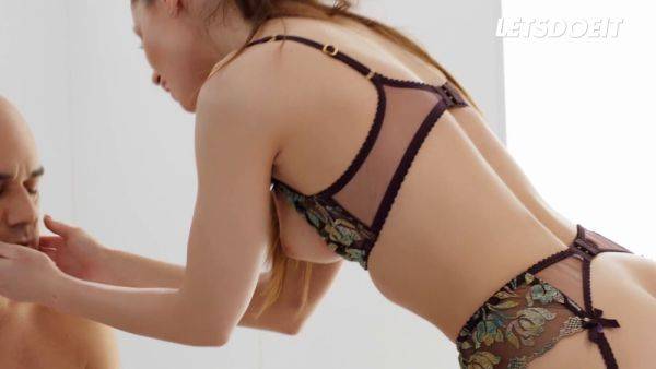 Sybil Compilation Part 2: Lovely Brunette in Lingerie and Stockings Gets Pounded by a Huge Cock - sexu.com - Ukraine on poweredporn.com