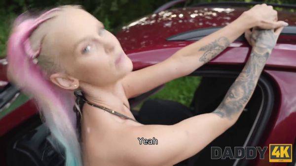 Stepdaughter gets her busty blonde pussy pounded by an old man in POV - sexu.com - Czech Republic on poweredporn.com