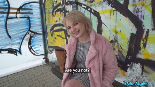 Lewd Blondie Student Shagged In Basement - videomanysex.com on poweredporn.com