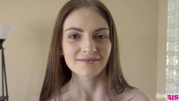 Maya Kendrick Just Taste It - pretty brunette stepsister Maya kendrick - xhand.com on poweredporn.com