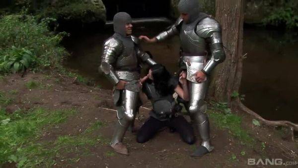 Brunette Bendova, Petra, Sexily Succumbs to Double Penetration Outdoors - xxxfiles.com on poweredporn.com