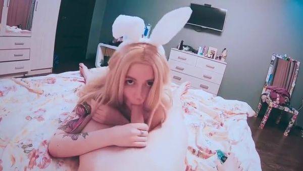 Bunny Cum And Spooky Boogie - I Fuck A Cute Bunny And Cum On Her Bell - hotmovs.com on poweredporn.com