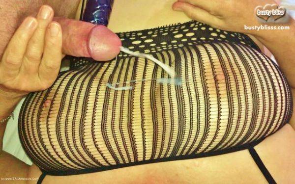 Blast Your Cum All Over My Big Tits In Mesh - hclips.com on poweredporn.com