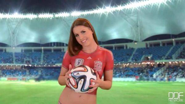 Spain Excitement with Brandy Smile - Outdoor, Brunette, Petite - xxxfiles.com - Spain on poweredporn.com