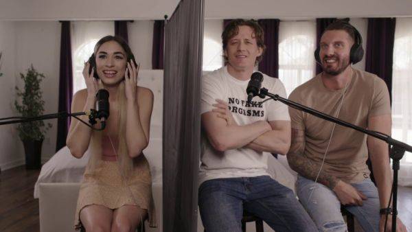 Bellesa plus: Delilah Day & Quinton James get hot and heavy in behind-the-scenes interview - sexu.com on poweredporn.com