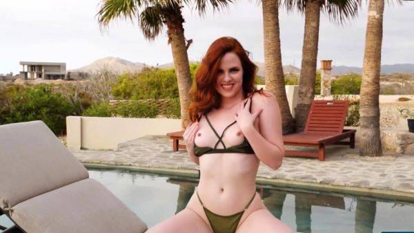 Latina bikini babe and redhead show off - drtuber.com on poweredporn.com