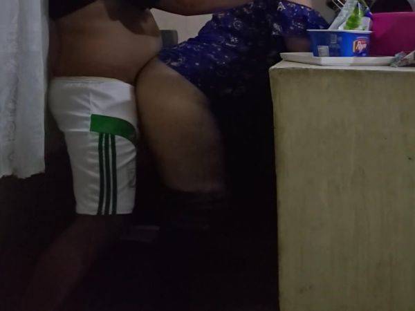 Maid Delivers Ass In The Kitchen - desi-porntube.com - India on poweredporn.com