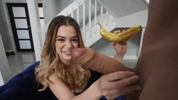 Appealing teen shoves monster cock in her cherry for limitless cam pleasures - hellporno.com on poweredporn.com