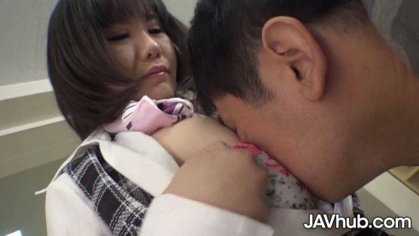 Shizuku Hutaba enjoys double penetration with two horny Japanese dudes - sexu.com - Japan on poweredporn.com