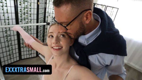 Myra Moans Seduces Her Director for Role Play: Flexible Ballerina Plays the Leading Role - sexu.com on poweredporn.com