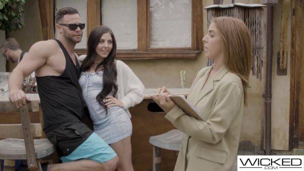 Busty Brunette Rides A Big Cock In Hotel Room - upornia.com on poweredporn.com