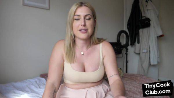 Solo SPH busty femdom babe talks dirty about losers - hotmovs.com - Britain on poweredporn.com