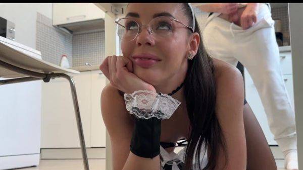 Naughty Russian maid is ready to take any pose and satisfy her master. - anysex.com - Russia on poweredporn.com