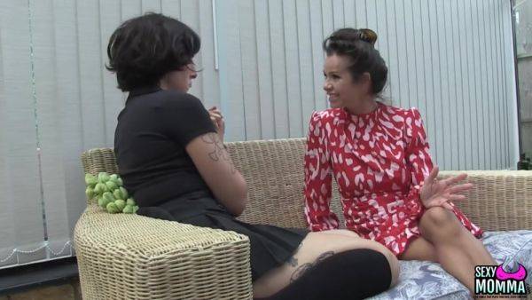 SEXY MOMMA - Kiki Turns to Step mom Amica for Advice! - hotmovs.com on poweredporn.com