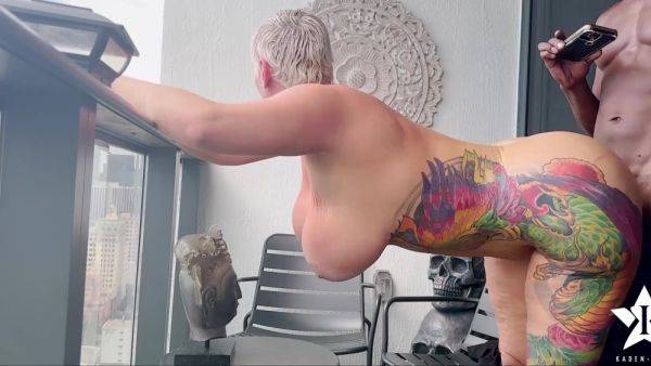 Horny Babe Takes Cumshot Outdoors - Don Sudan Kaden Kole - anysex.com - Sudan on poweredporn.com