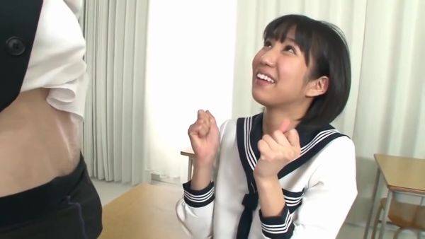 Horny White Dude Fucks Asian Schoolgirl After Class - videomanysex.com - Japan on poweredporn.com