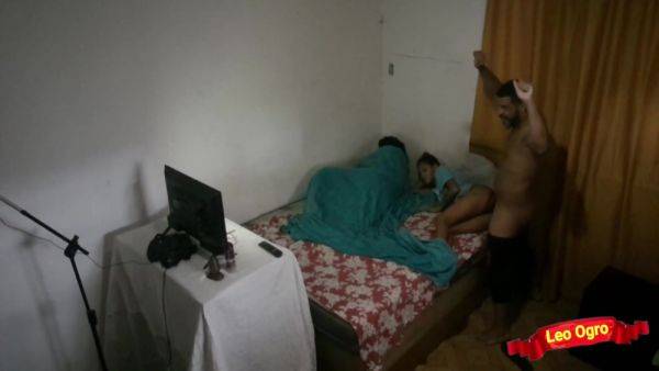 I Entered The Room My Stepdaughter Was Watching The Flamengo Game And I Had Sex With Her Next To - hclips.com - Brazil on poweredporn.com