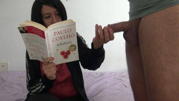 Horny Stepson Masturbated His Big Cock While I Was Reading - hclips.com - India on poweredporn.com